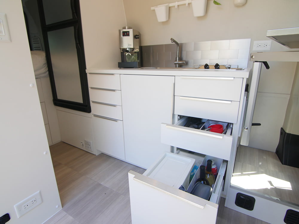 Using IKEA Cabinets in a Custom Van Camper Build
