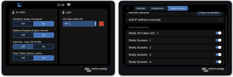Cerbo GX & Shelly Integration - Add Smart Switches to your Victron System