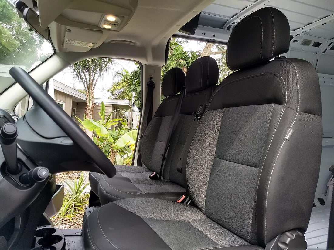 Swapping Out A Promaster Passenger Bench Seat For A Standard Swivel Seat