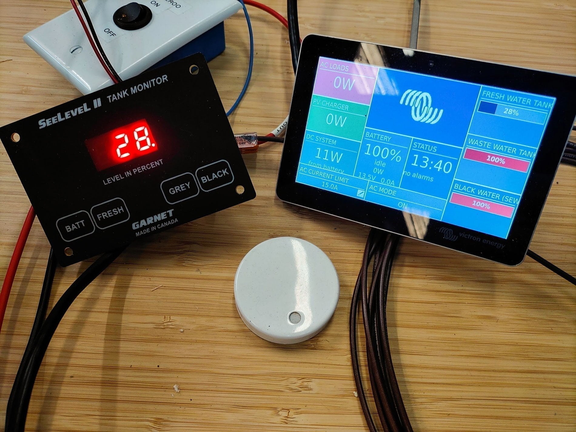 Accurate Tank Monitoring with a Cerbo GX and SeeLevel