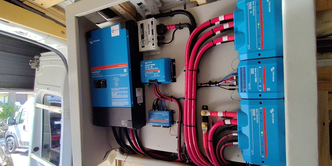 12-Volt Secondary Alternator Example Power System - Nations, Wakespeed & Victron