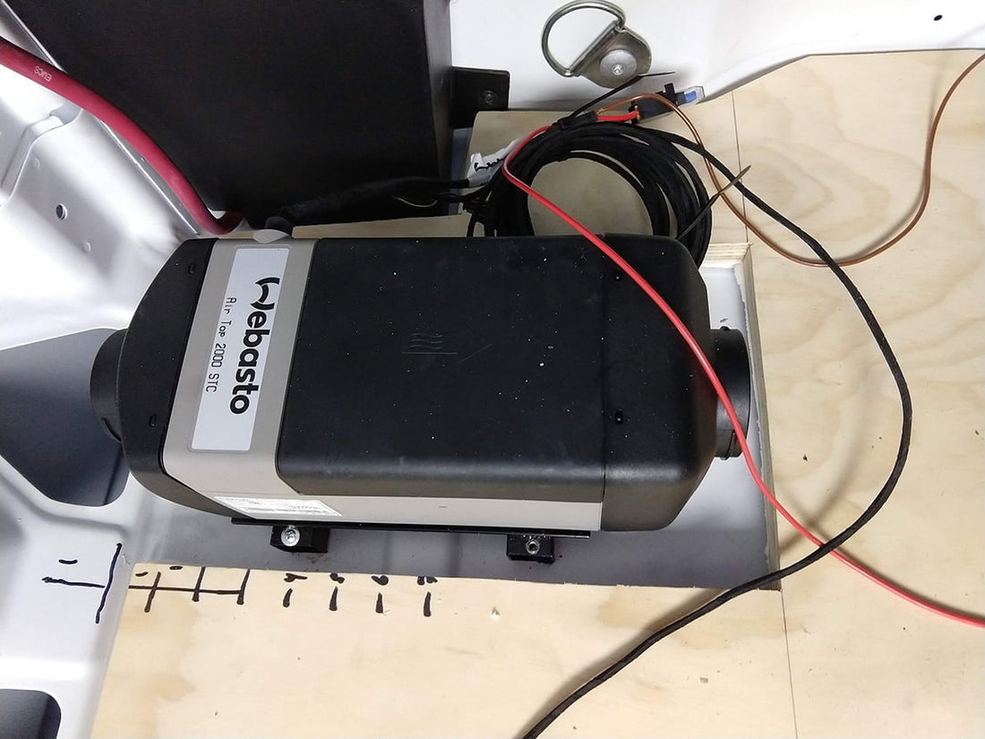 Installing a Webasto Gasoline Heater in a Camper Van