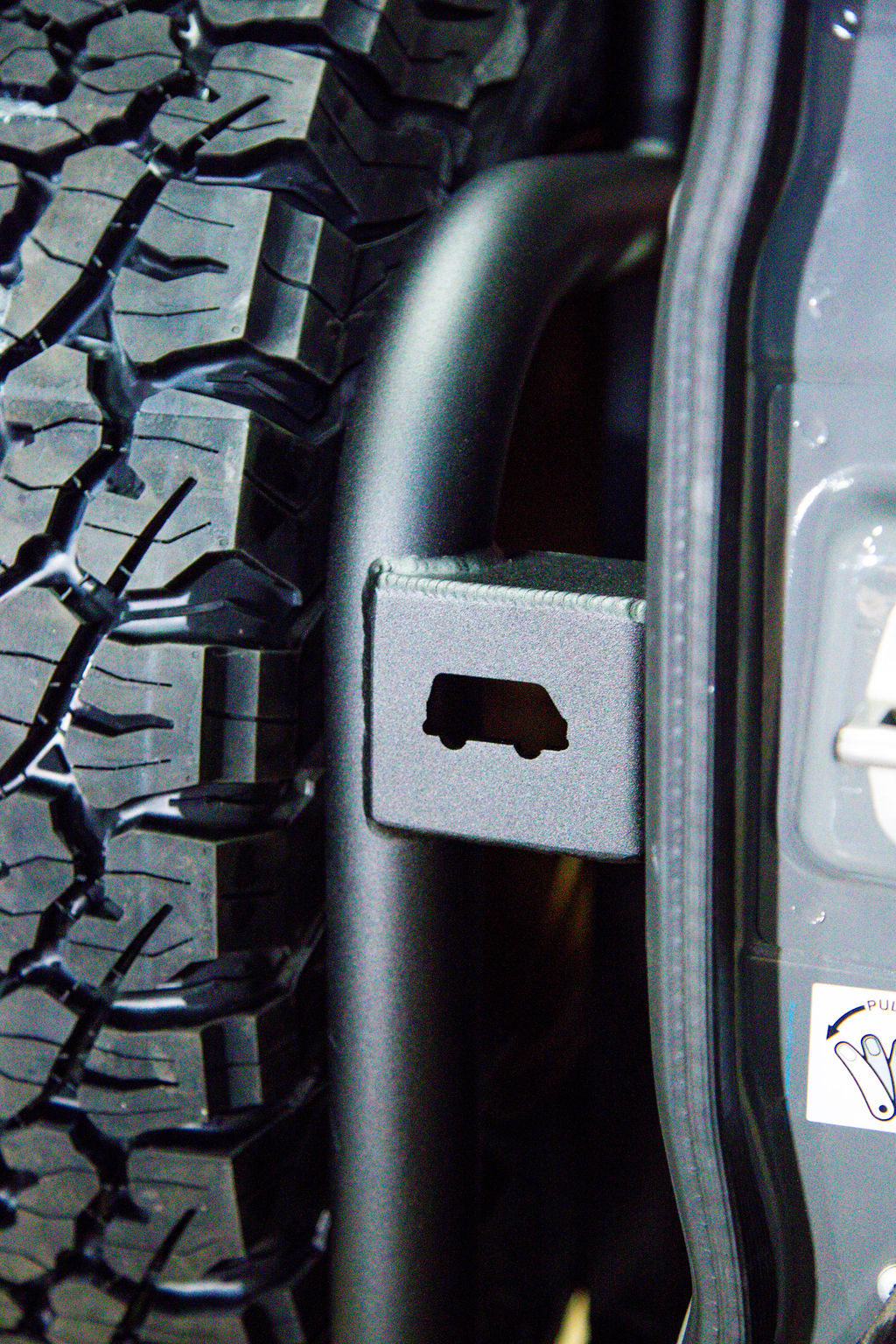 Rover Vans Ladder & Tire Carrier (Ram Promaster)