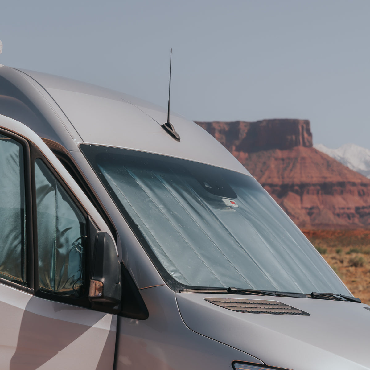 VanEssential Mercedes Sprinter Reflective Front Windshield Cover