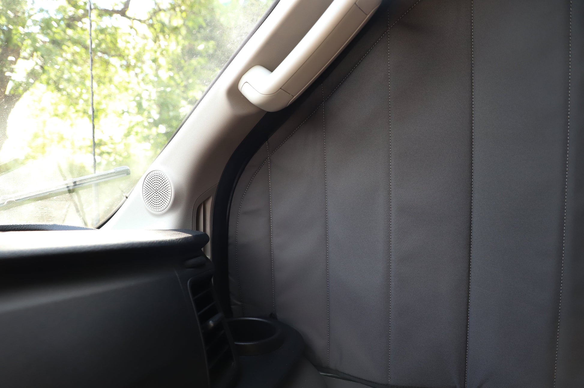 VanEssential Ford Transit Stealth Front Door Window Covers (Pair)
