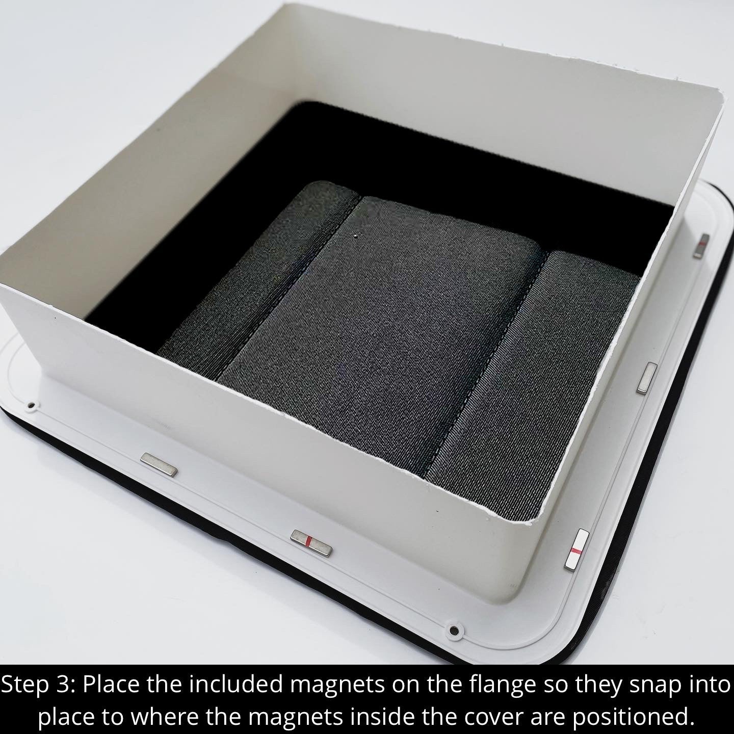 VanEssential Roof Vent Cover for Maxxfan/Fantastic Fans