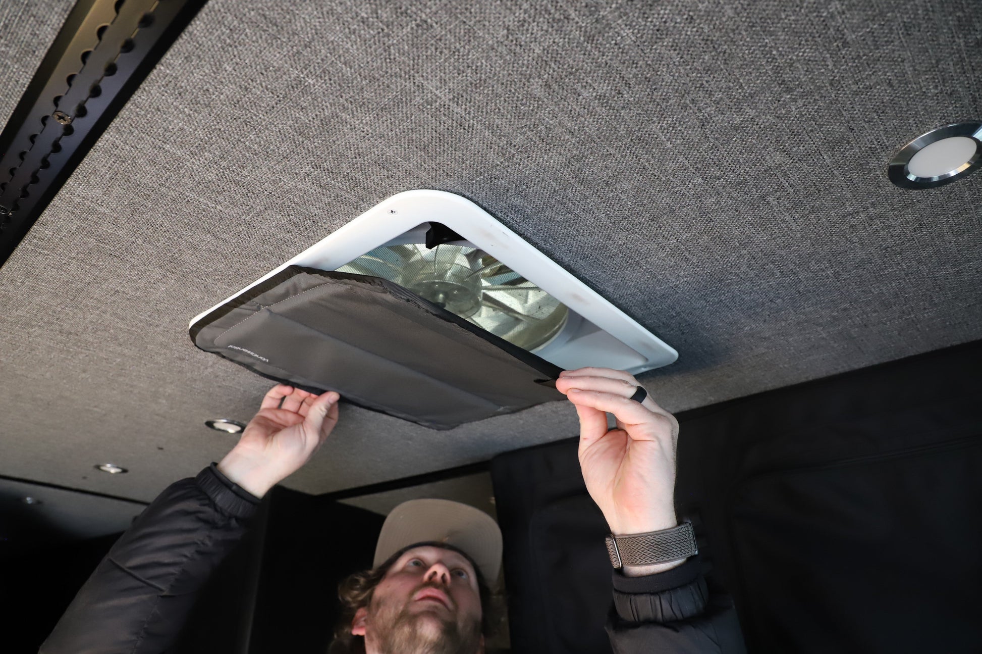 VanEssential Roof Vent Cover for Maxxfan/Fantastic Fans