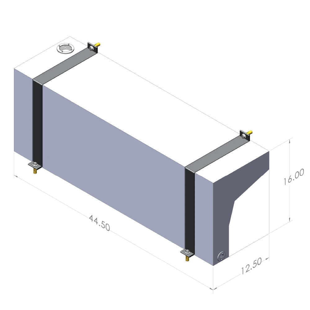 22 Gallon Wheel Well Water Tank - Sprinter/Transit (Driver Side)