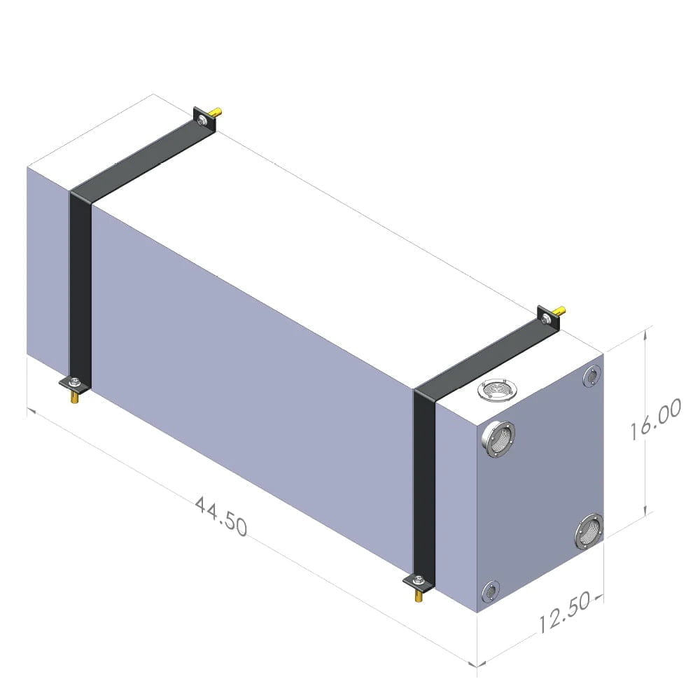 22 Gallon Wheel Well Water Tank - Sprinter/Transit (Passenger Side)