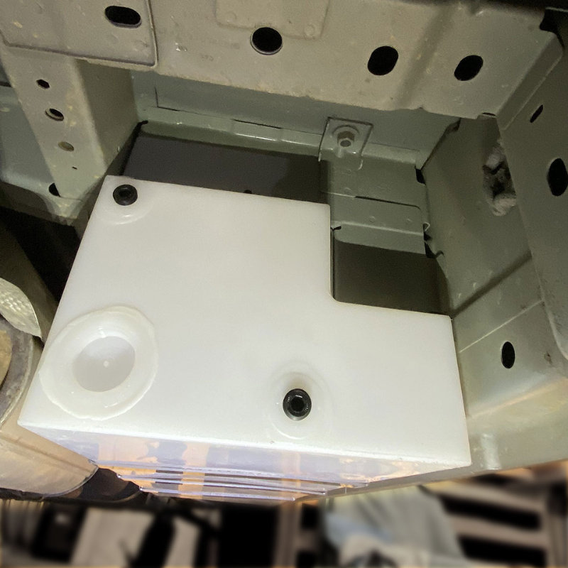 NW Conversions 16 Gallon Undercarriage Water Tank - Transit