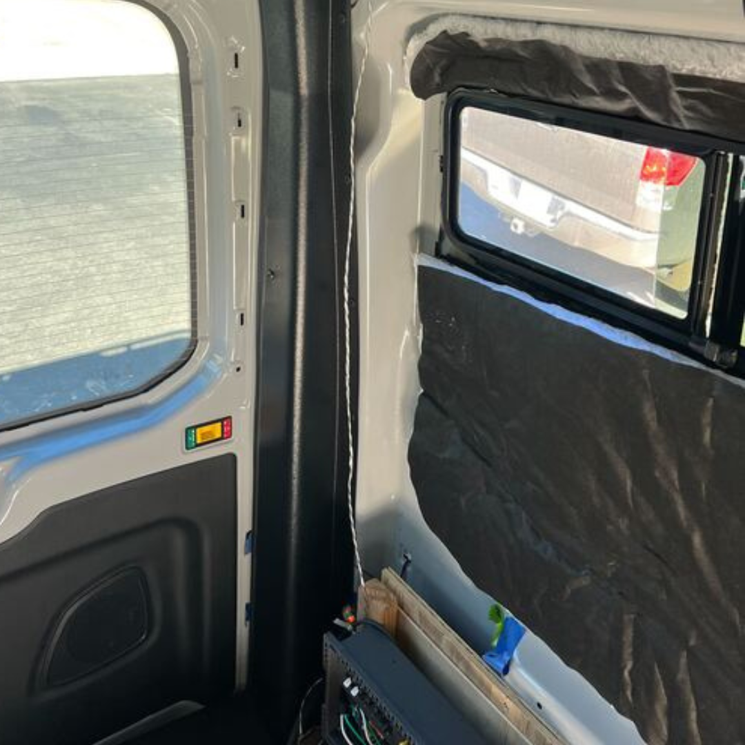 Ford Transit High Roof D-Pillar Rear Doors Trim Kit