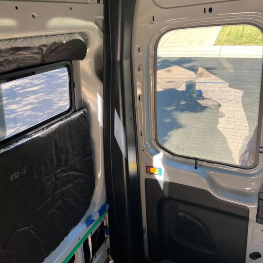 Ford Transit High Roof D-Pillar Rear Doors Trim Kit