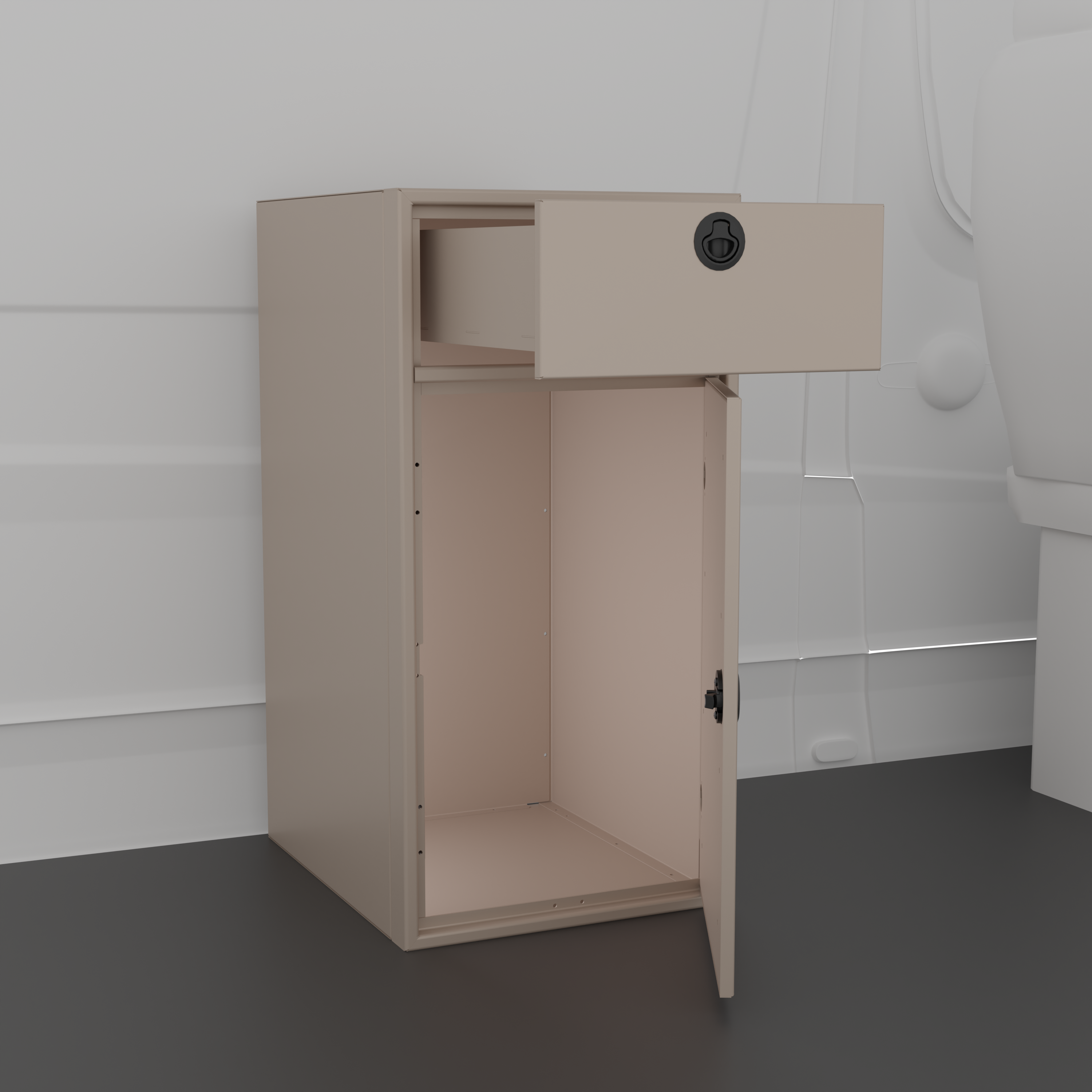 Van Wife Components - 18" Kitchen Base Cabinet
