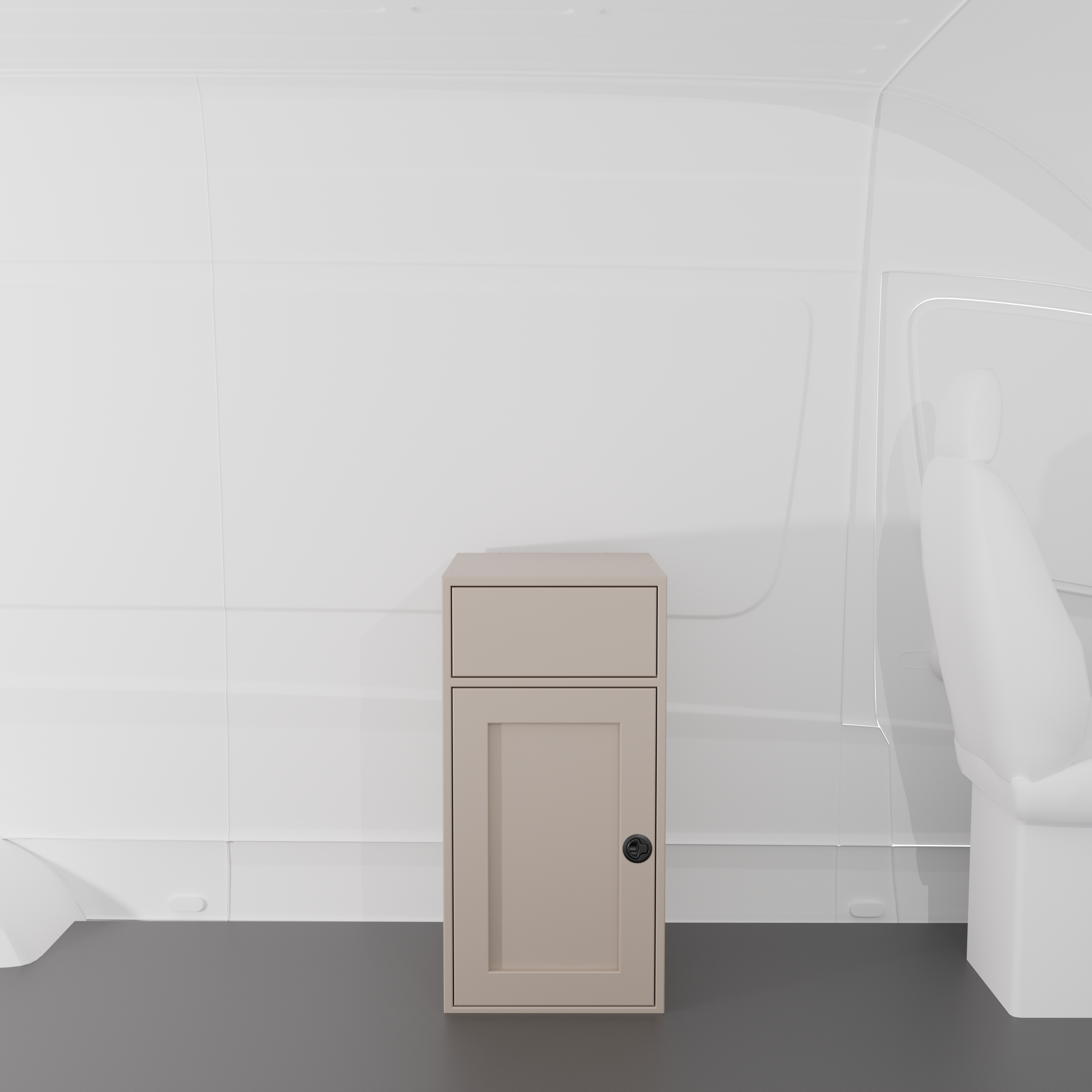 Van Wife Components - Kitchen Sink Base Cabinet - 18" Wide