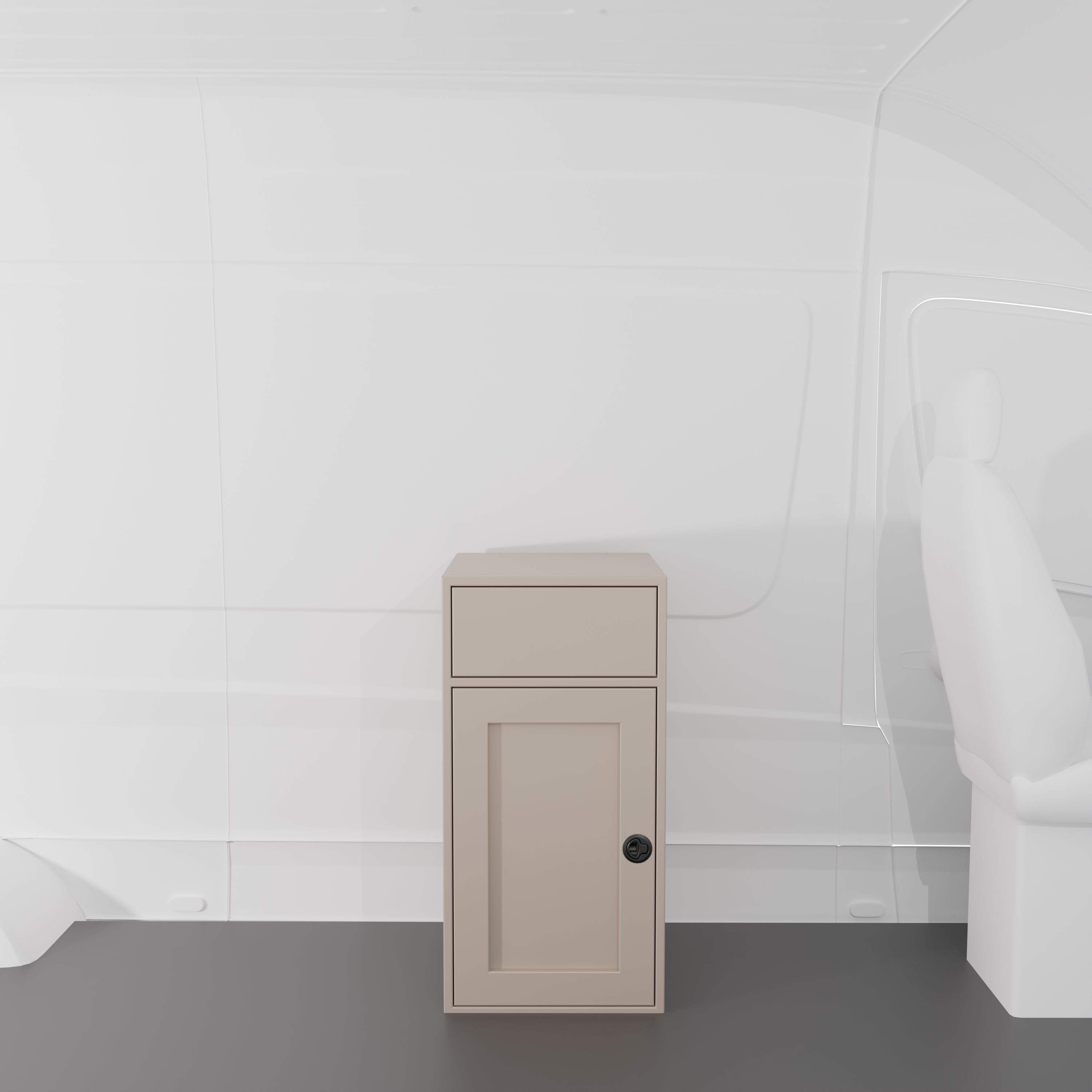 Van Wife Components - Kitchen Sink Base Cabinet - 18" Wide