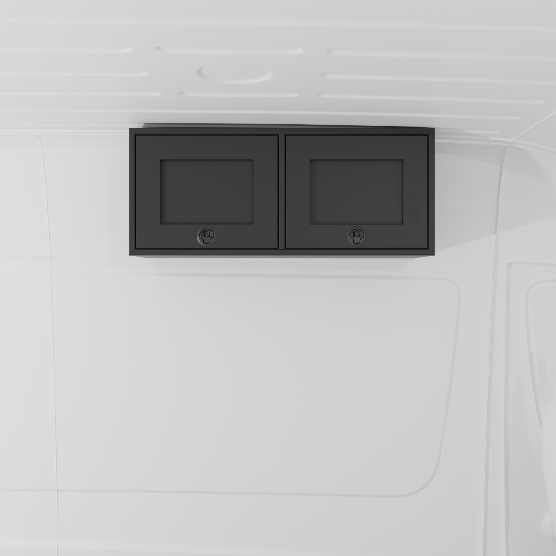 Van Wife Components - 36" Aluminum Upper Cabinet