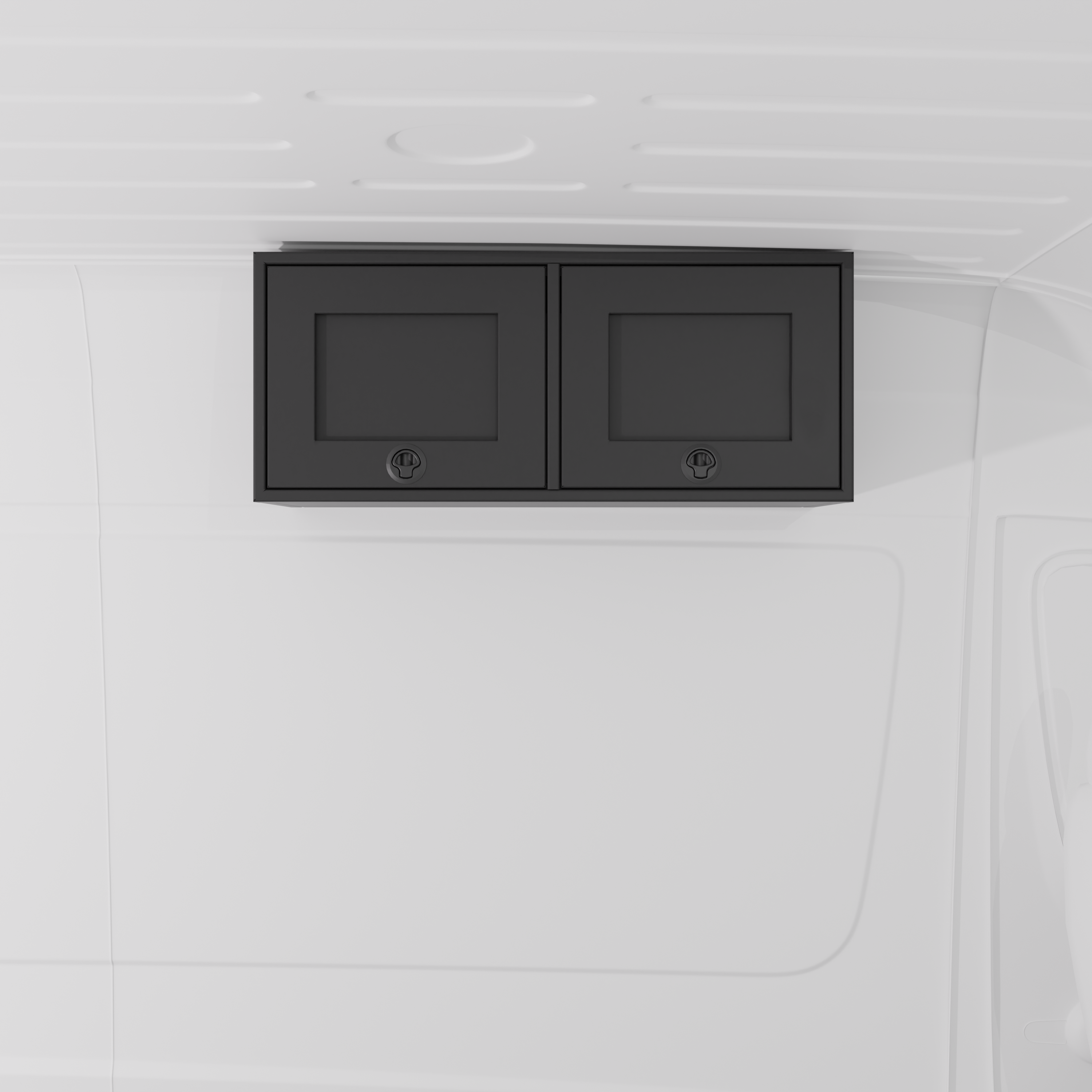Van Wife Components - 36" Aluminum Upper Cabinet