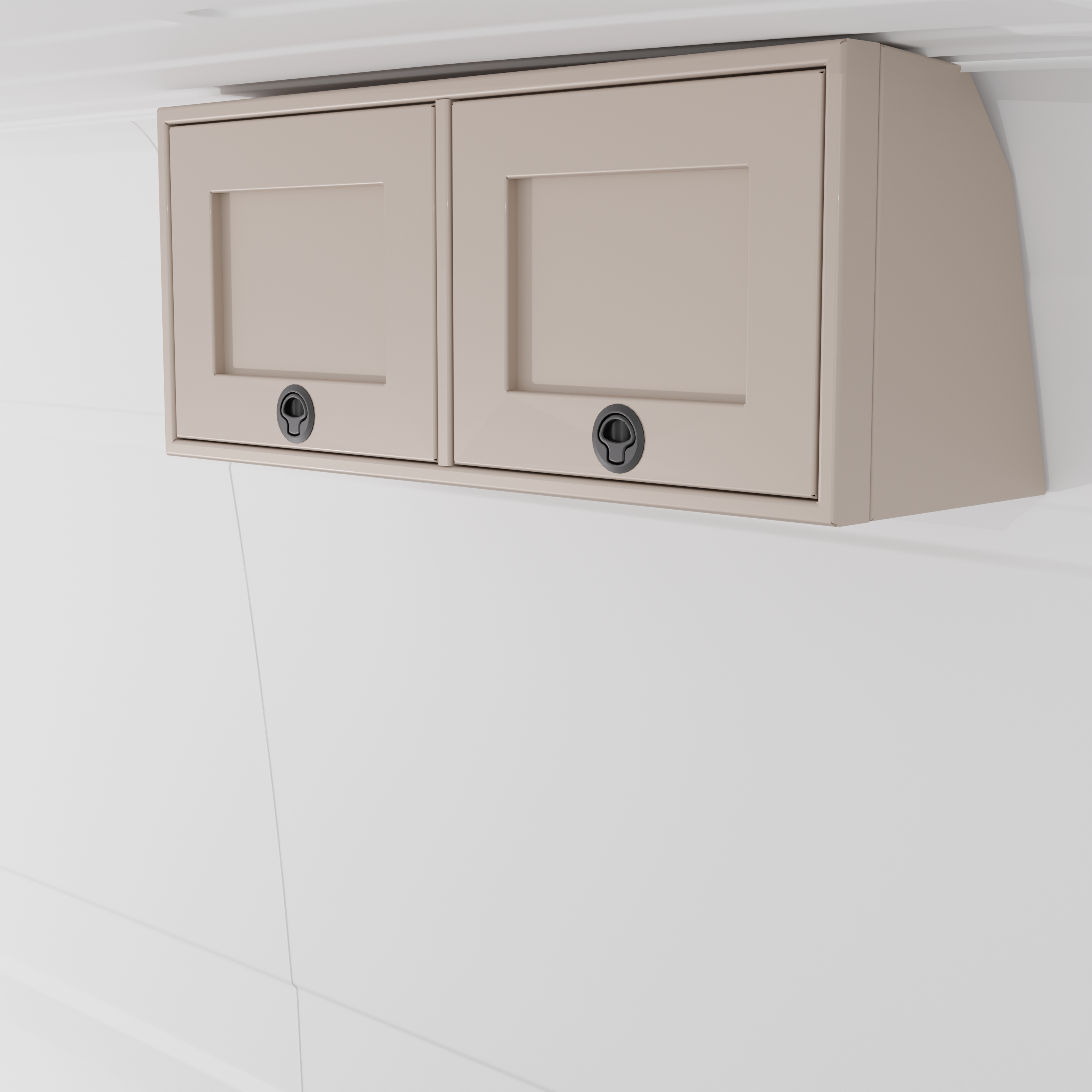 Van Wife Components - 36" Aluminum Upper Cabinet
