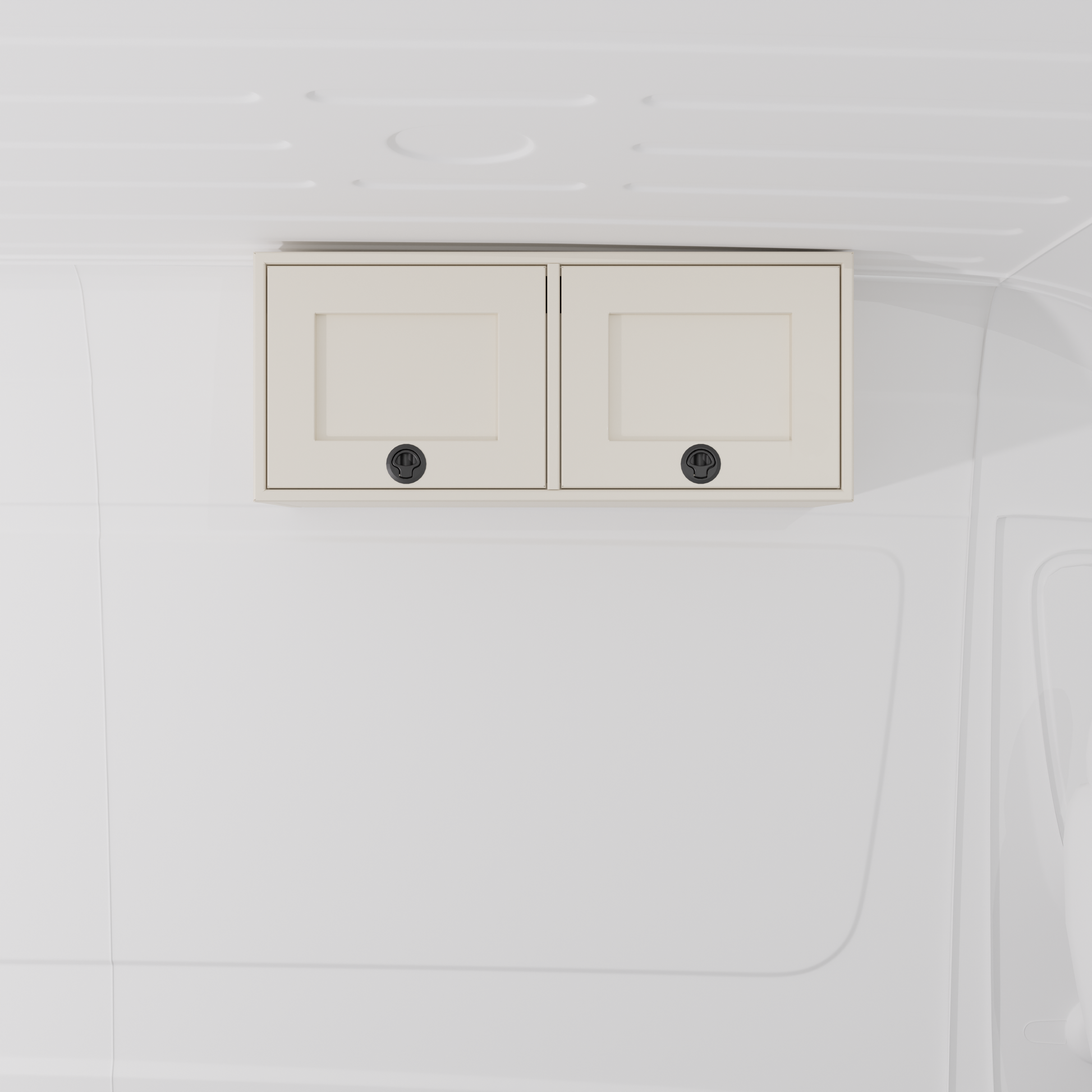 Van Wife Components - 36" Aluminum Upper Cabinet