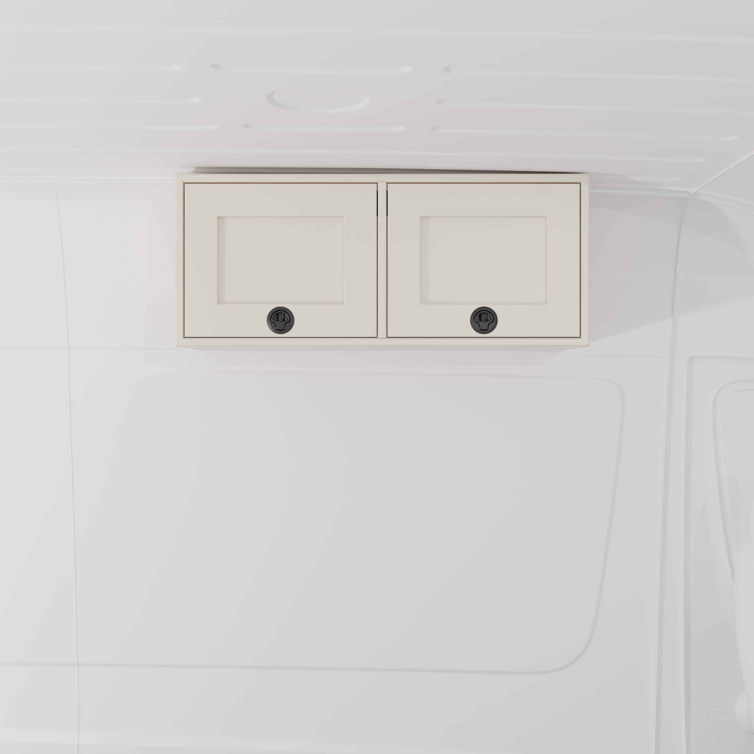 Van Wife Components - 36" Aluminum Upper Cabinet