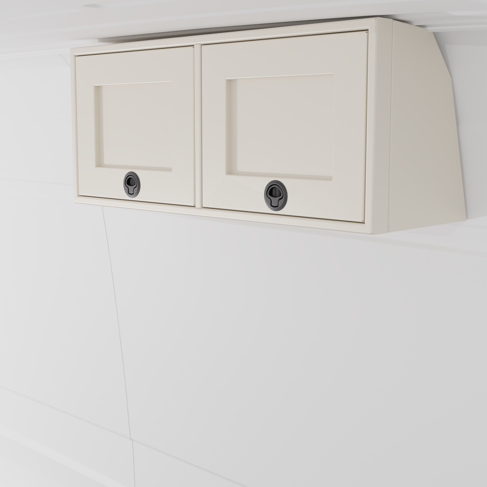Van Wife Components - 36" Aluminum Upper Cabinet