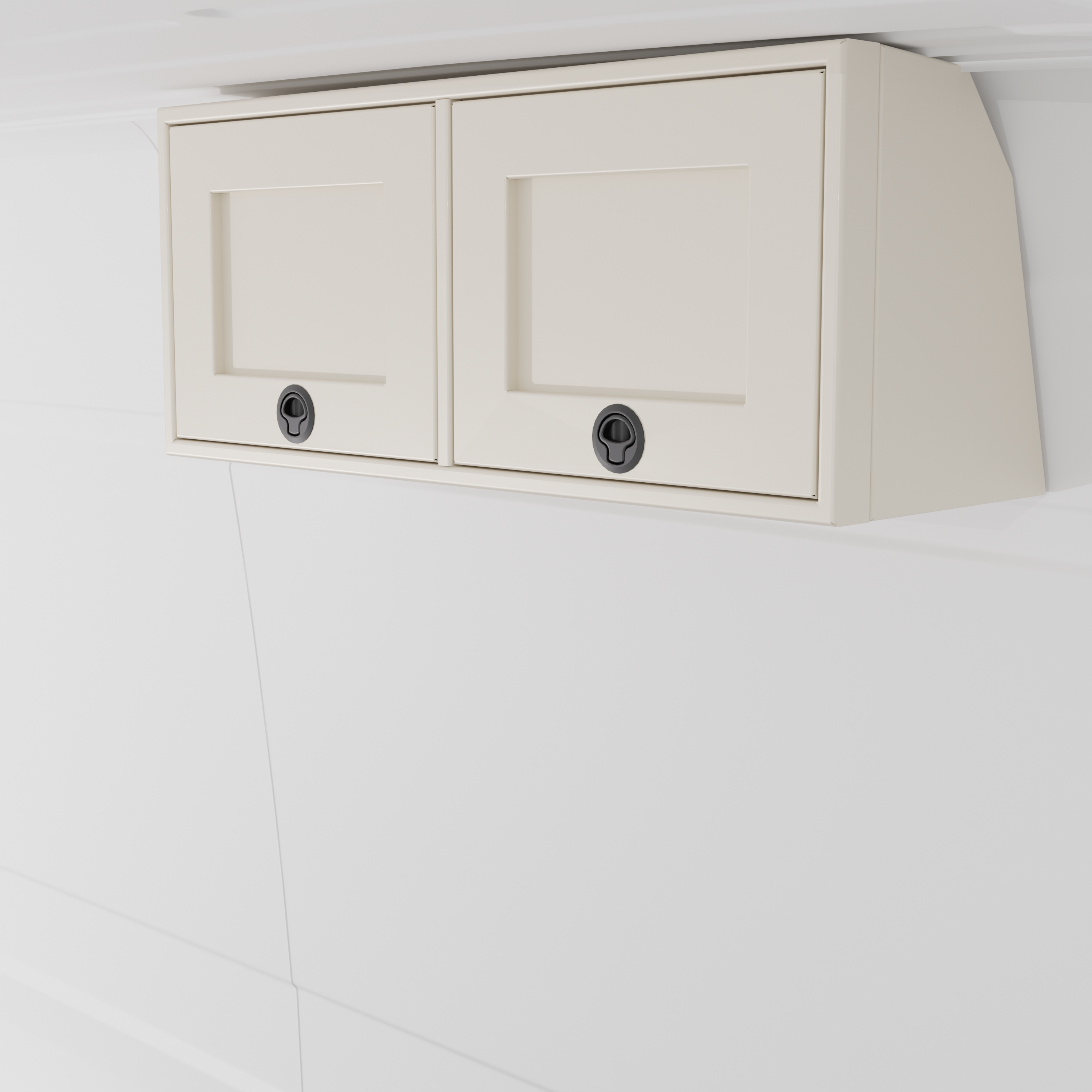 Van Wife Components - 36" Aluminum Upper Cabinet