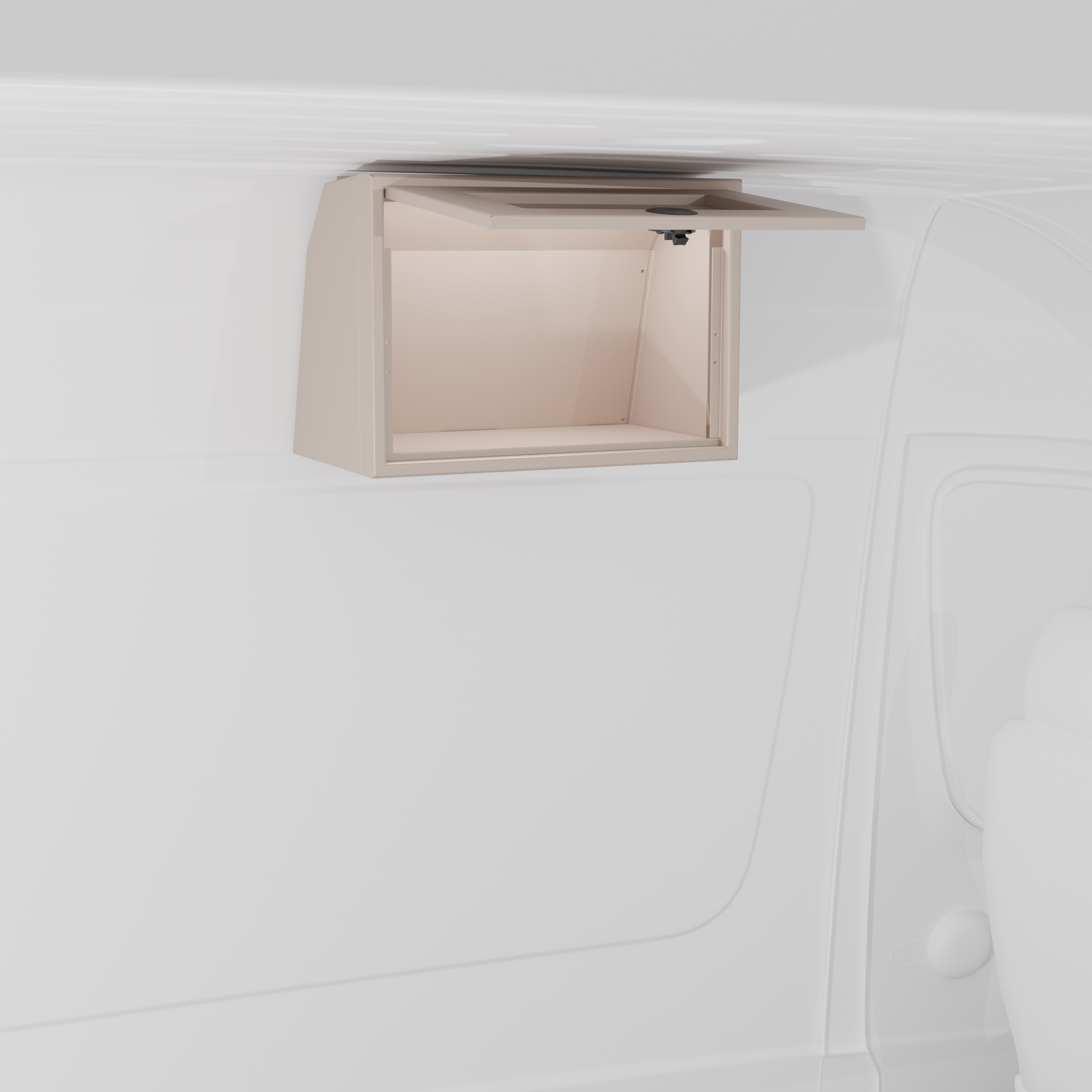 Van Wife Components - 21" Aluminum Upper Cabinet