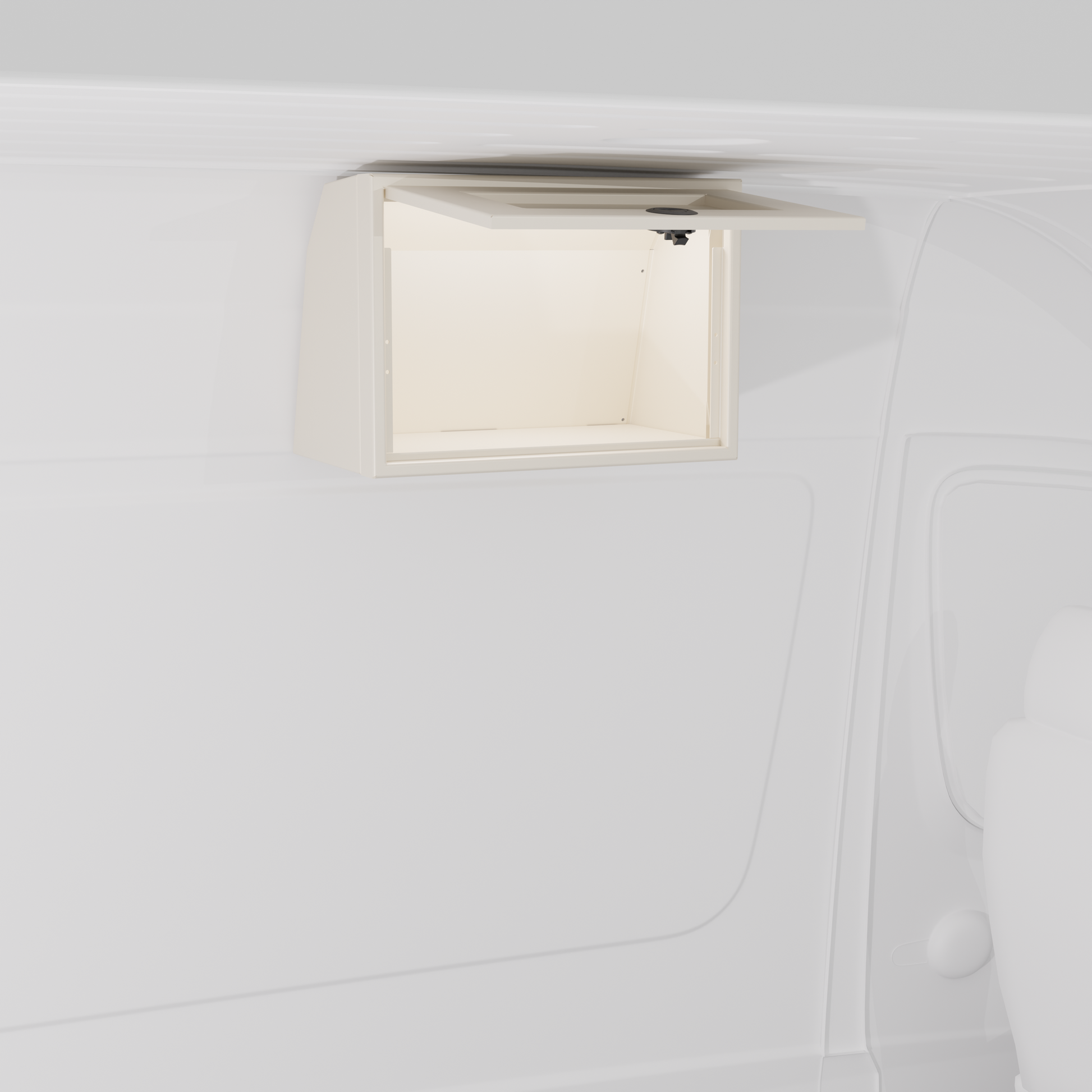 Van Wife Components - 21" Aluminum Upper Cabinet