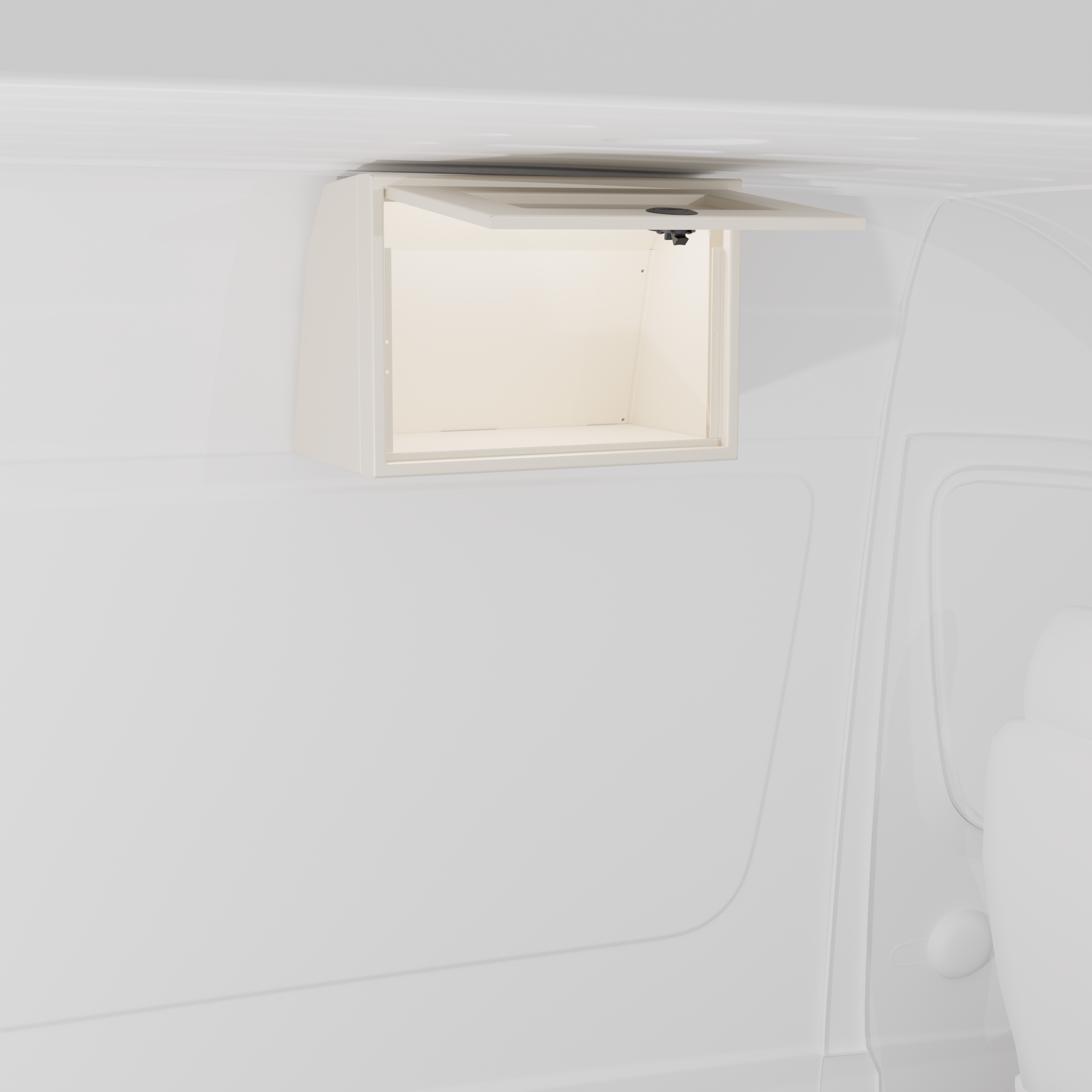 Van Wife Components - 21" Aluminum Upper Cabinet