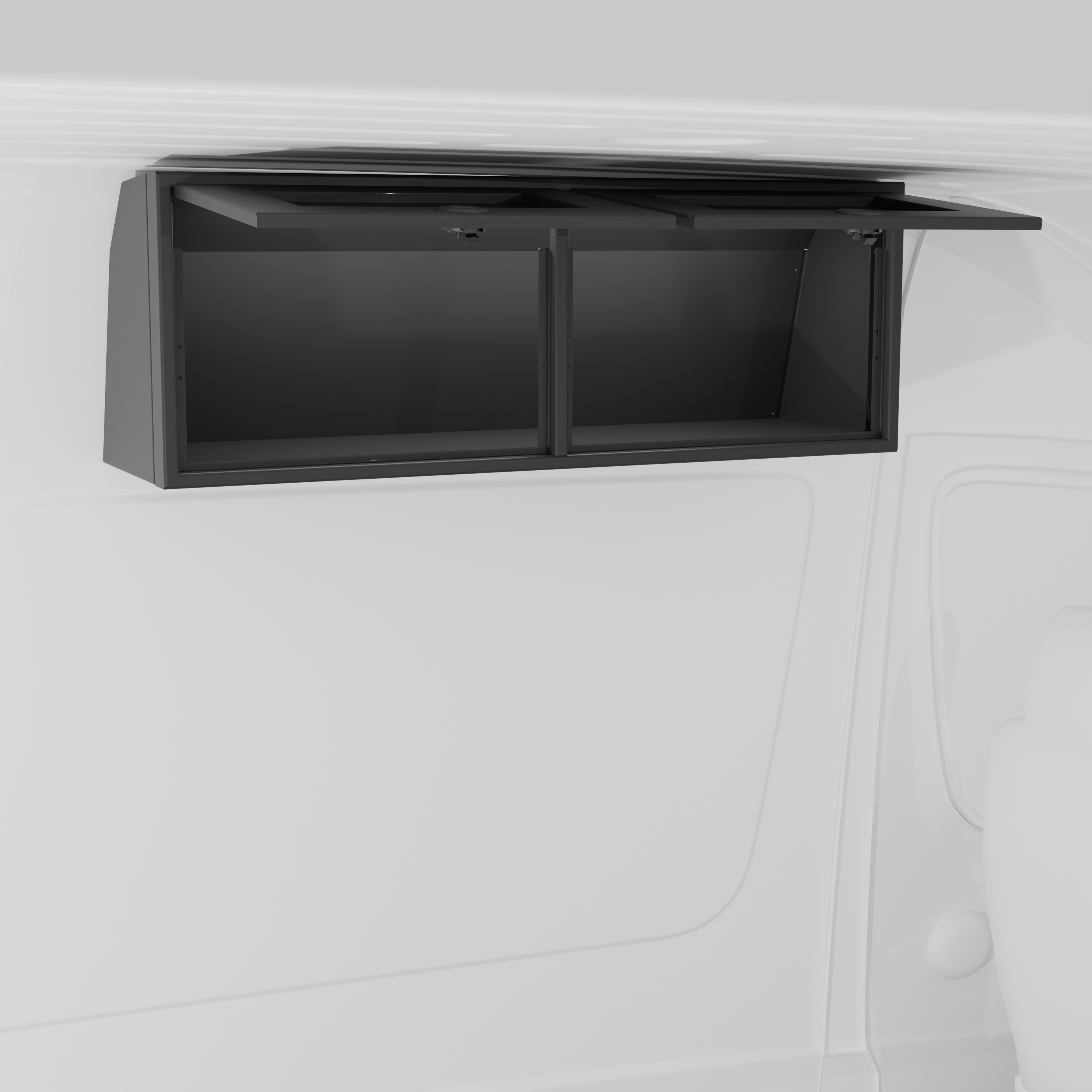 Van Wife Components - 42" Aluminum Upper Cabinet