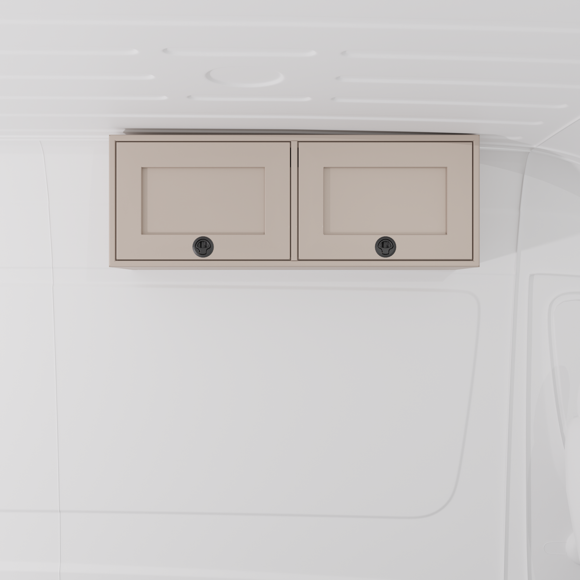 Van Wife Components - 42" Aluminum Upper Cabinet