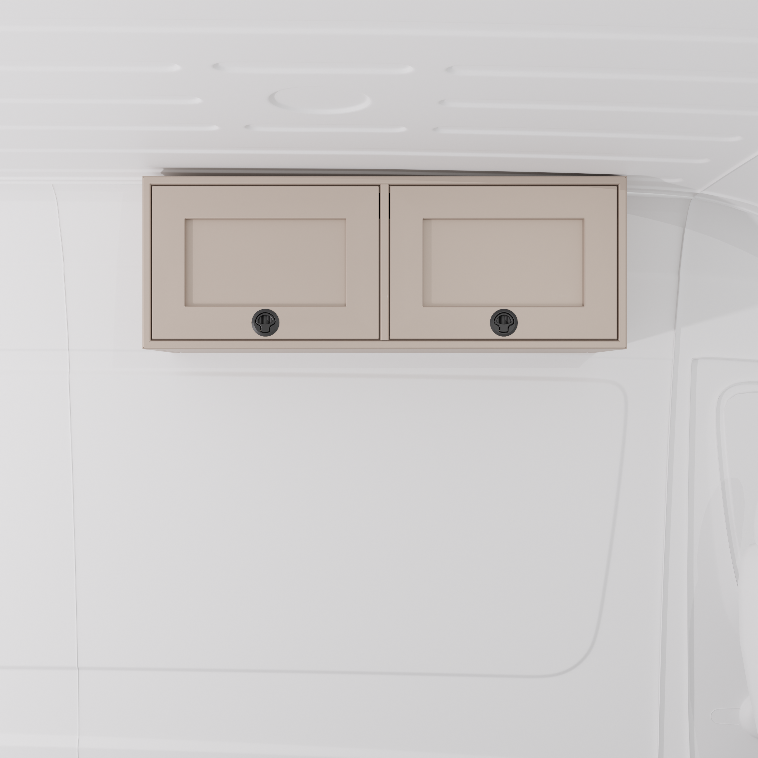 Van Wife Components - 42" Aluminum Upper Cabinet