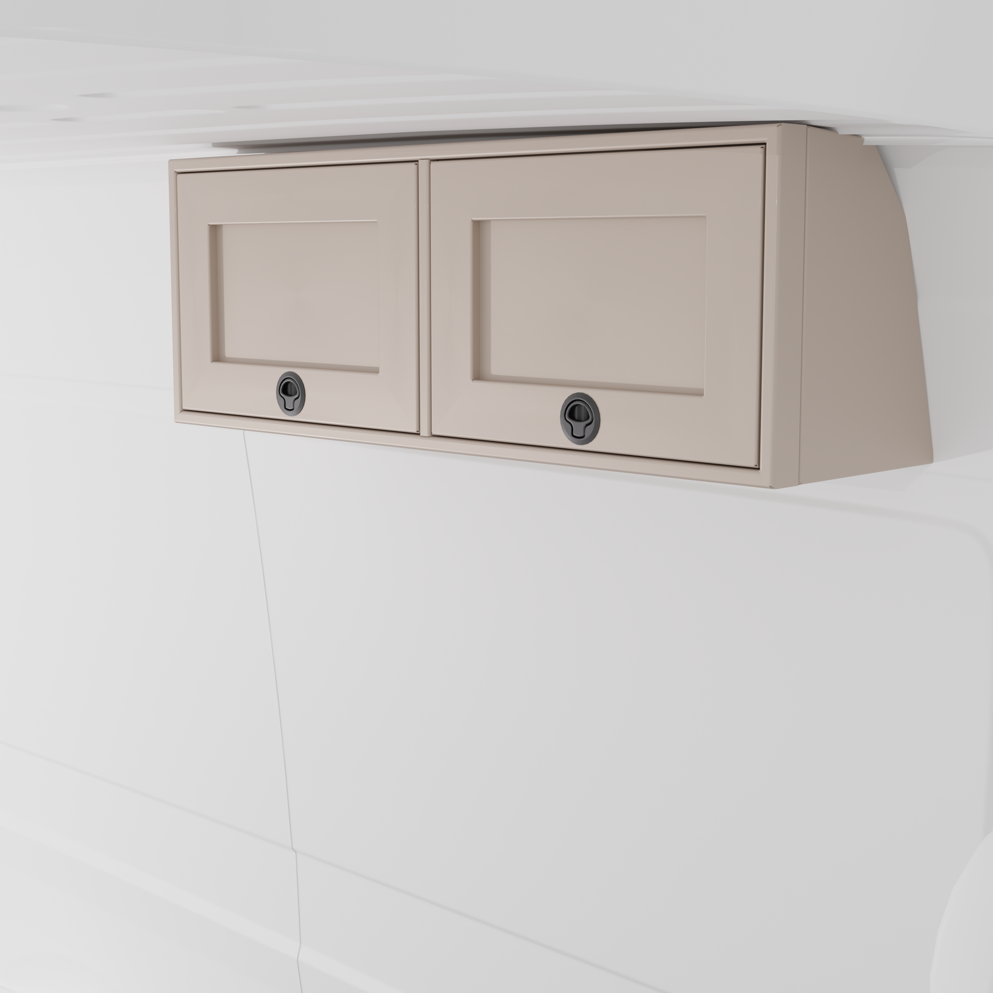 Van Wife Components - 42" Aluminum Upper Cabinet