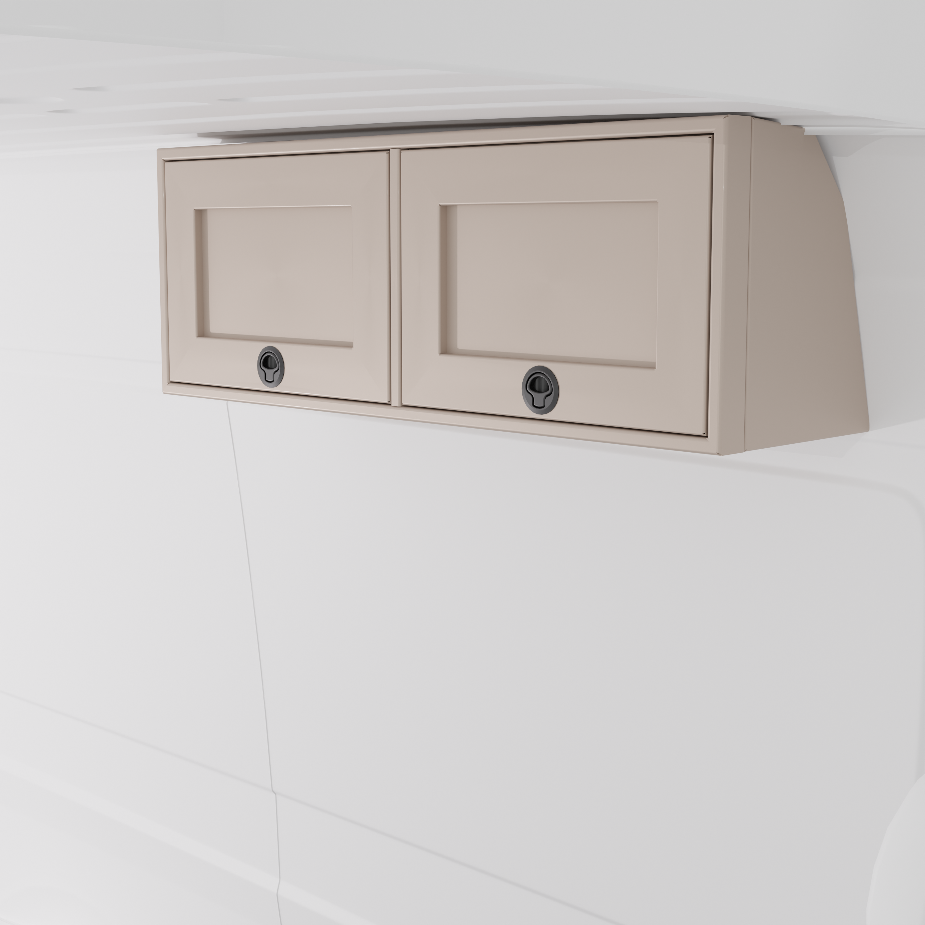 Van Wife Components - 42" Aluminum Upper Cabinet
