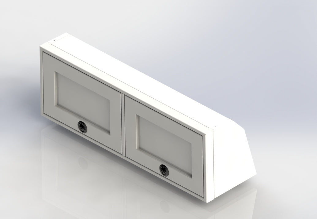 Van Wife Components - 42" Aluminum Upper Cabinet