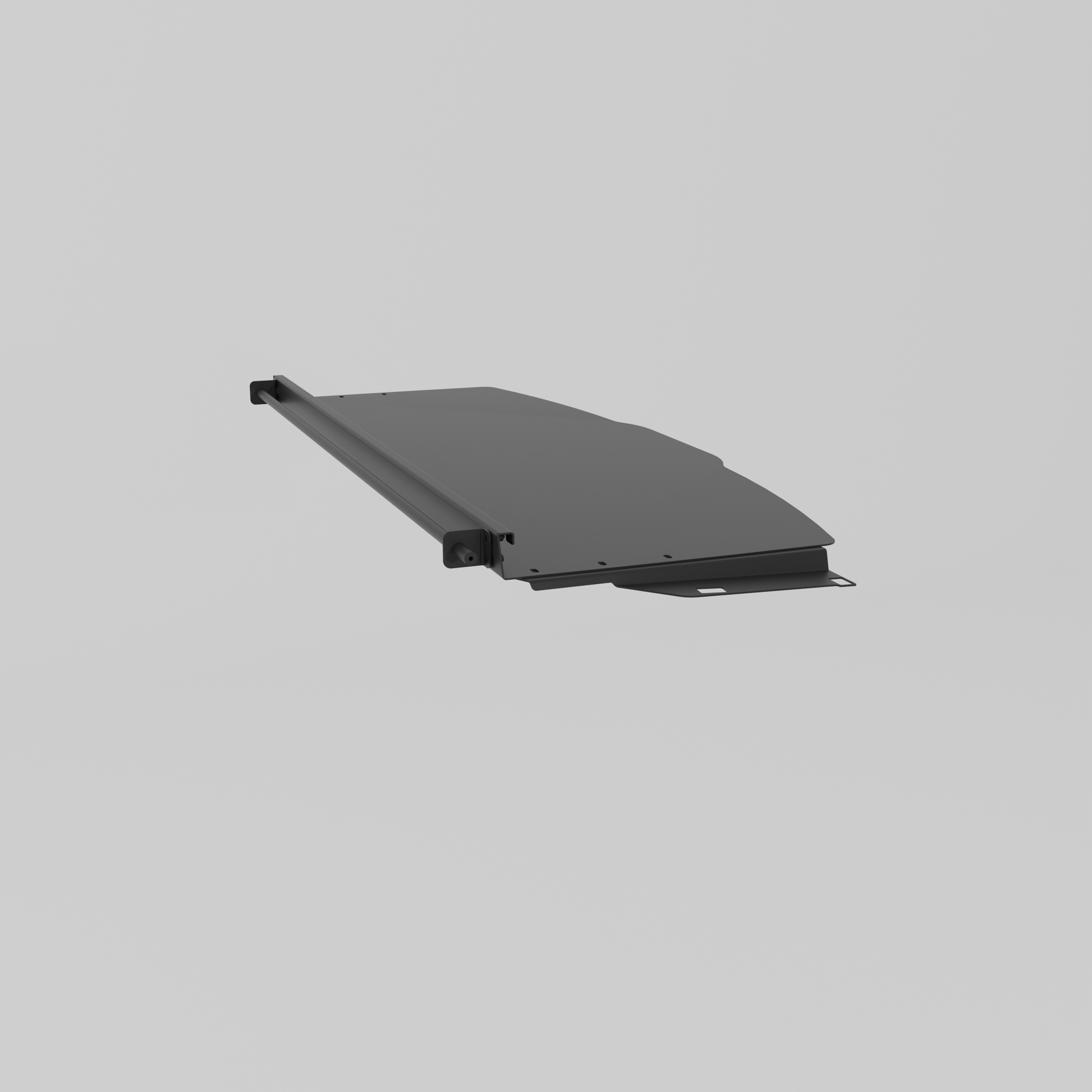 Van Wife Components Ford Transit Headliner Shelf - with Curtain Rod