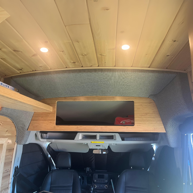 Ford Transit High Roof Front Trim Kit - B-Pillars & Bulkhead