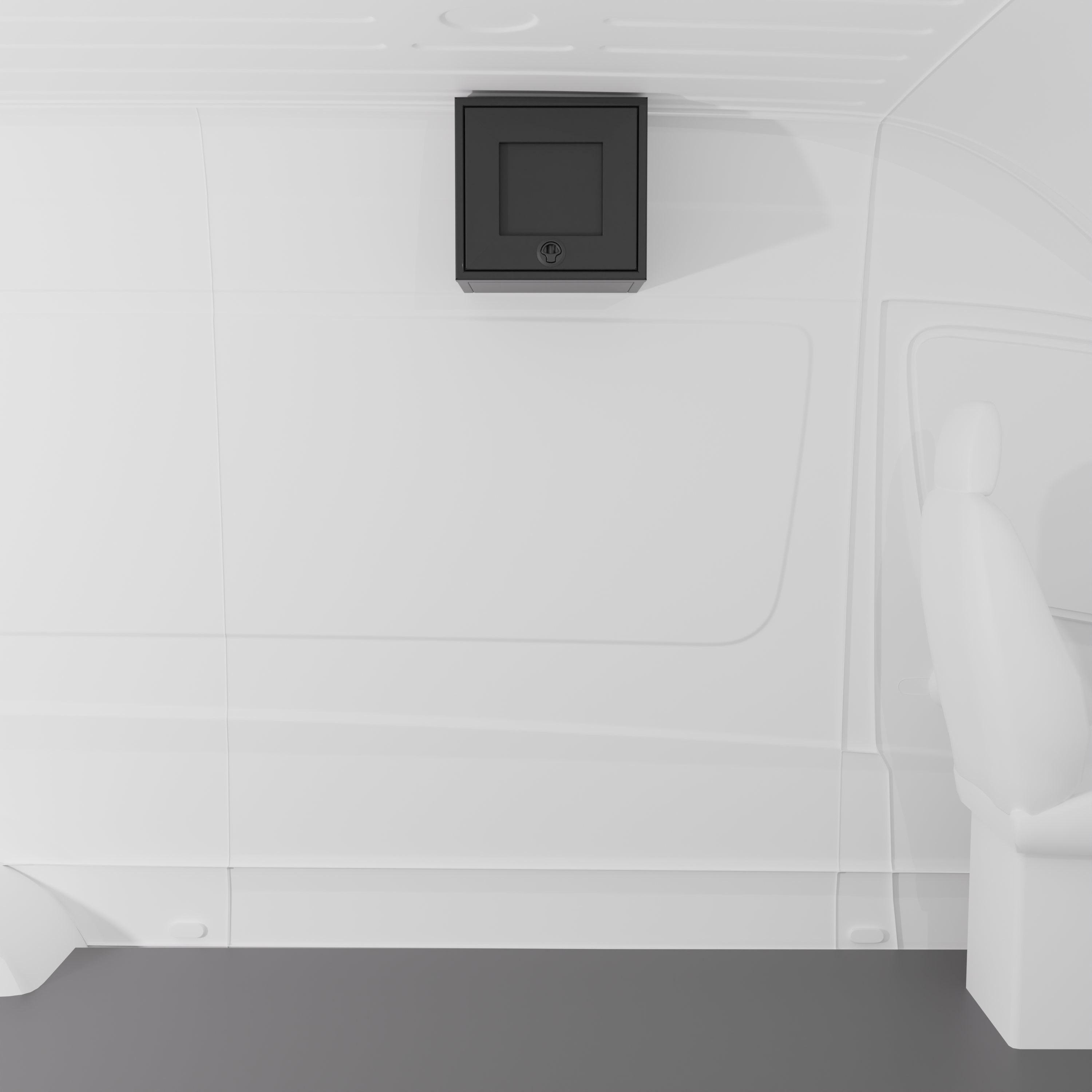 Van Wife Components - 16" Aluminum Upper Cabinet