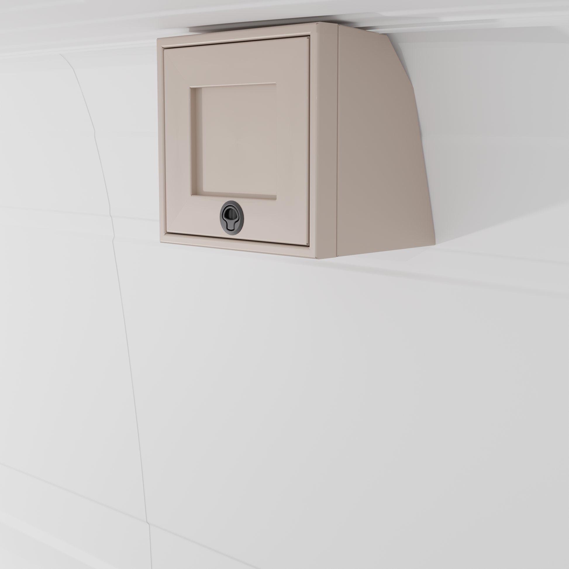 Van Wife Components - 16" Aluminum Upper Cabinet