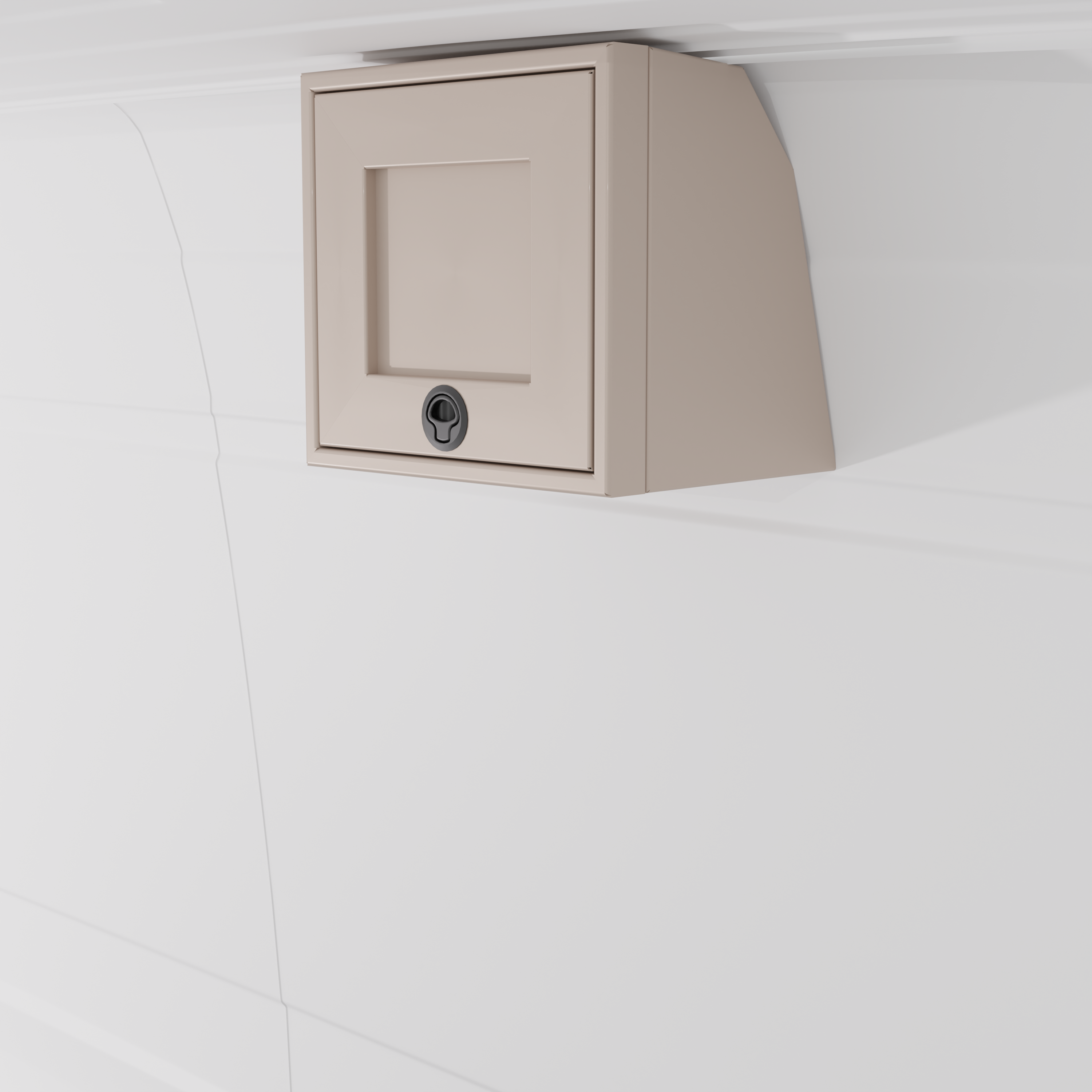 Van Wife Components - 16" Aluminum Upper Cabinet