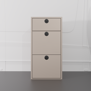 Van Wife Components - 18" Kitchen Base Cabinet - Three Drawer