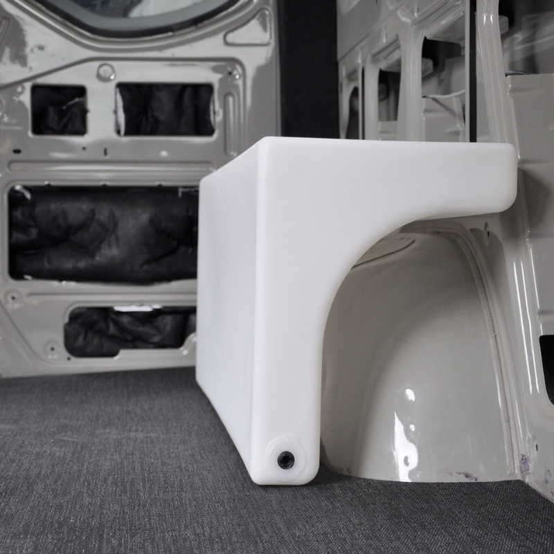 NW Conversions 20 Gallon Wheel Well Water Tank - Sprinter/Transit (Driver Side)