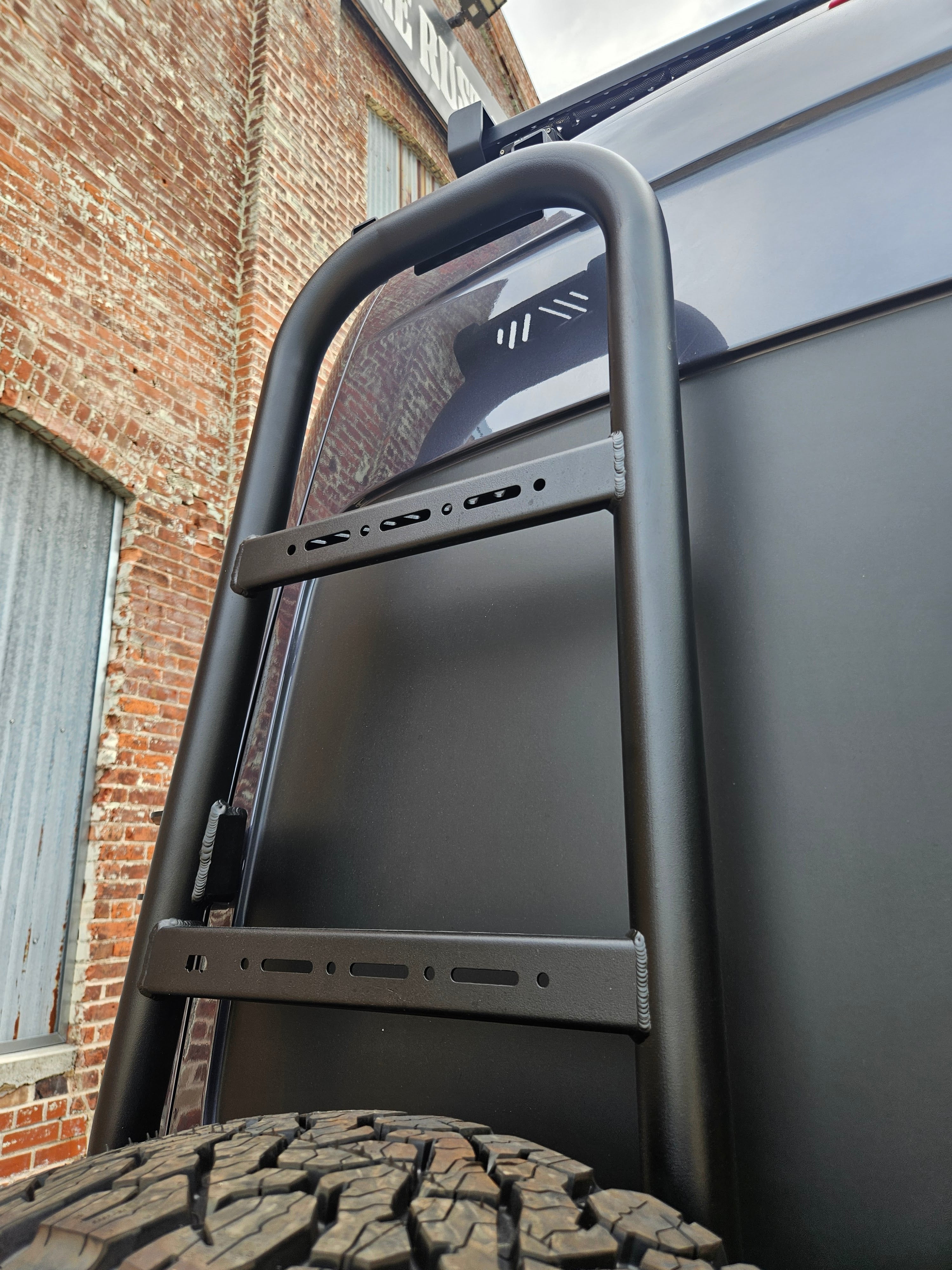 Rover Vans Ladder & Tire Carrier (Mercedes Sprinter)