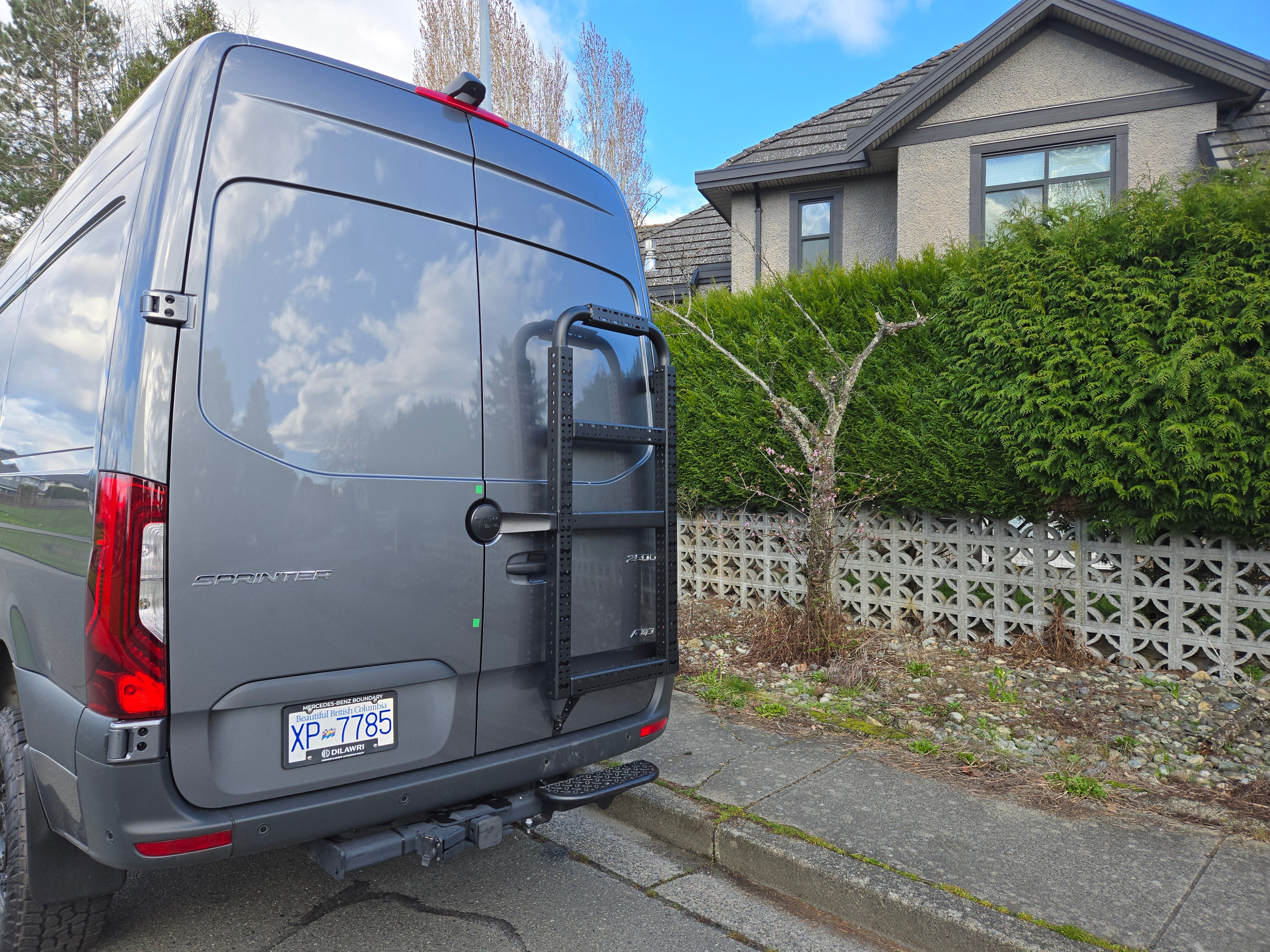 Tec Vanlife Passenger Door Aluminum Gear Rack - Sprinter