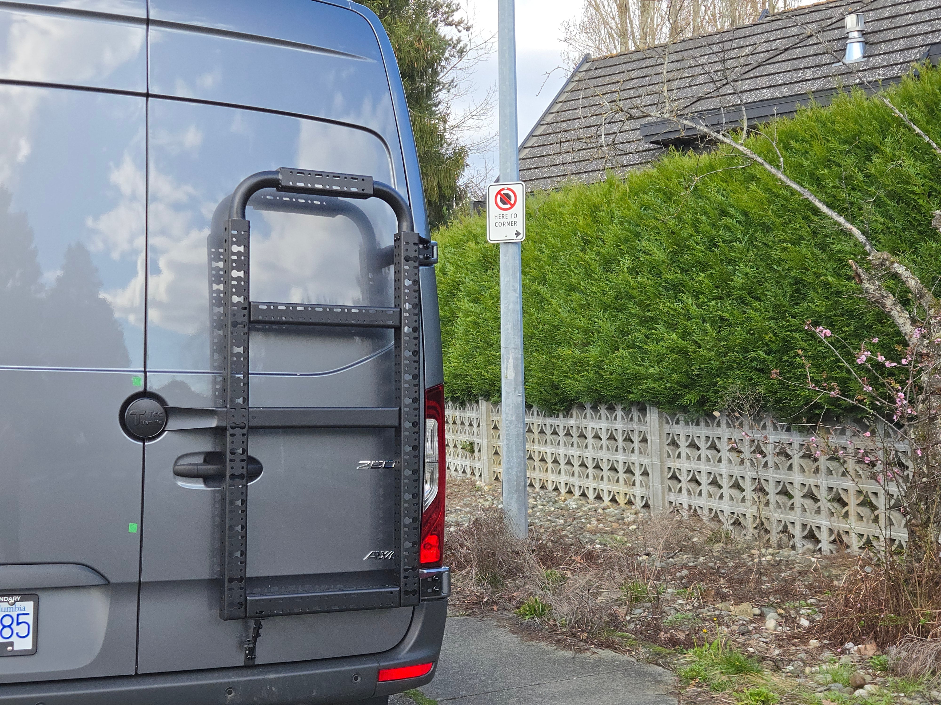 Tec Vanlife Passenger Door Aluminum Gear Rack - Sprinter