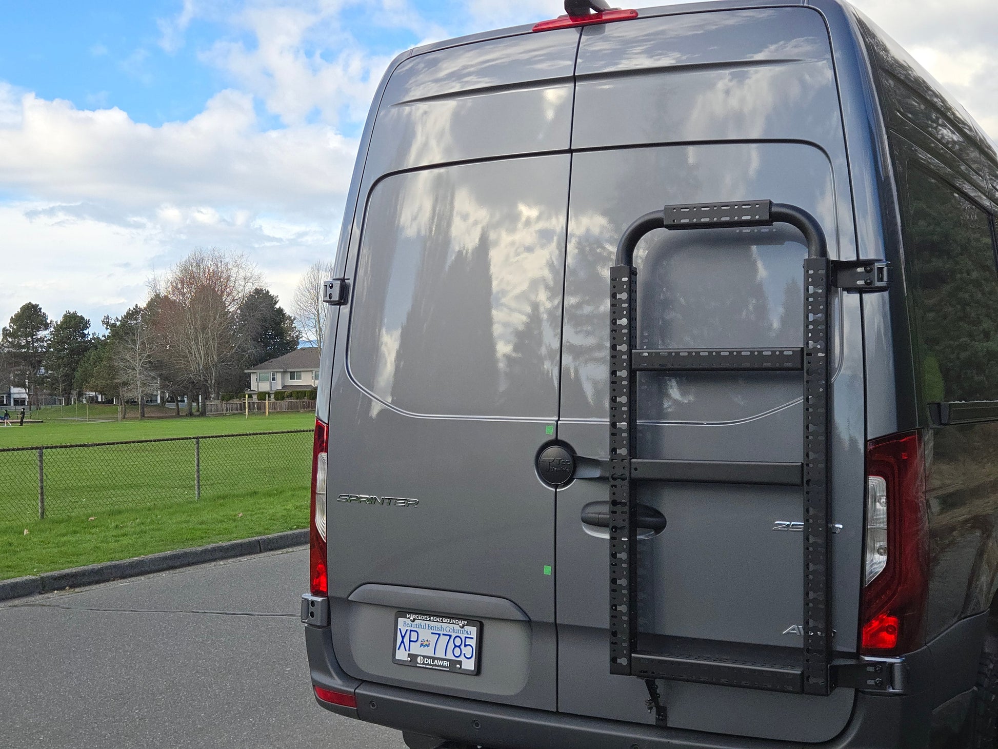 Tec Vanlife Passenger Door Aluminum Gear Rack - Sprinter