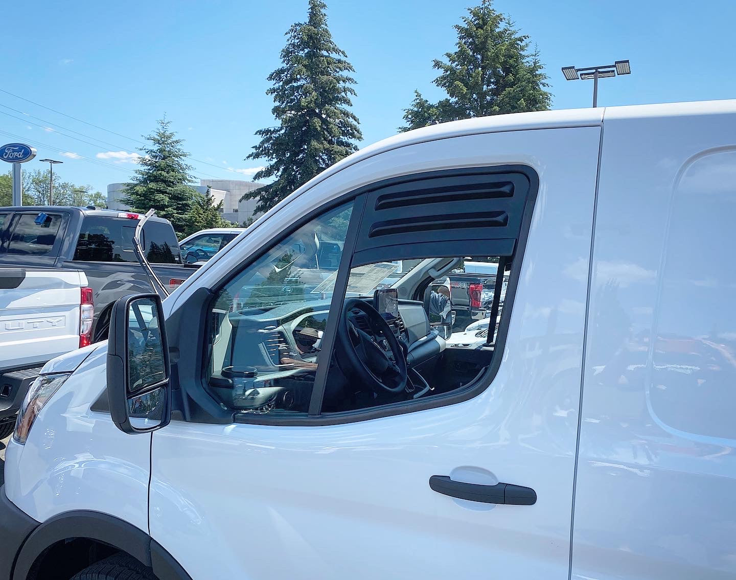 Bug Barrier Window Vent for Sprinter, Transit & ProMaster Vans