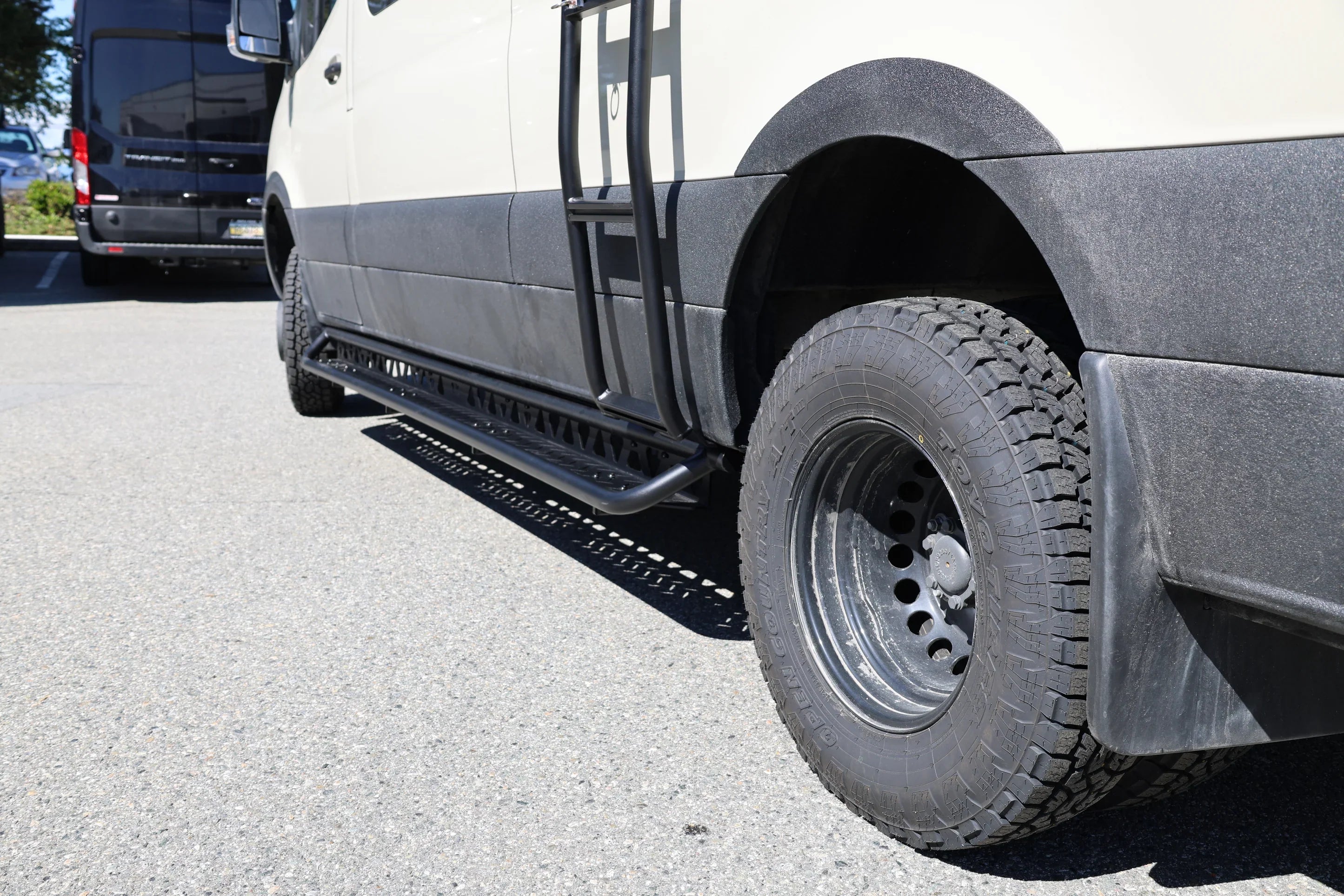 Tec Vanlife Aluminum Side Ladder - Sprinter