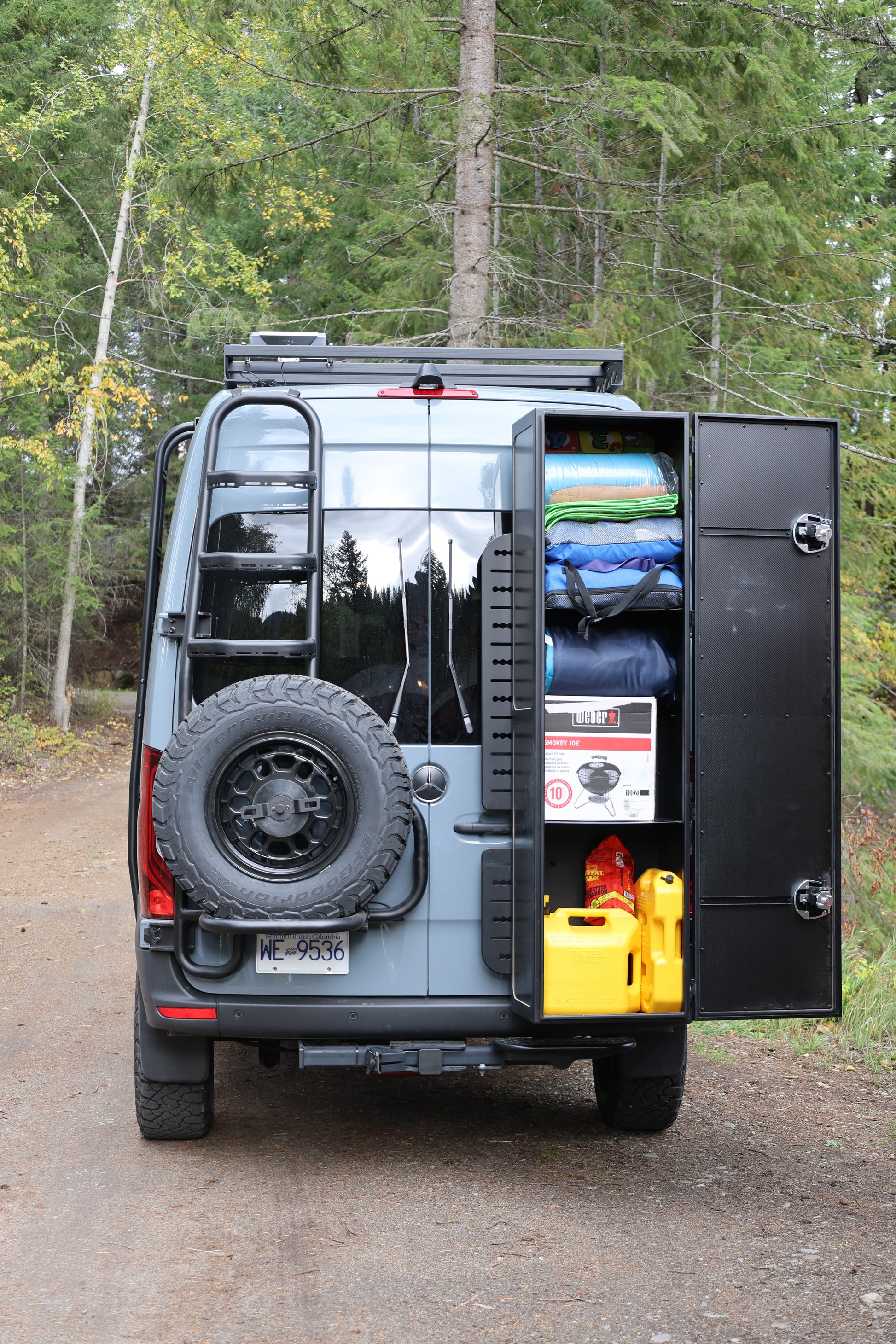 Tec Vanlife Ladder & Tire Carrier (Mercedes Sprinter)