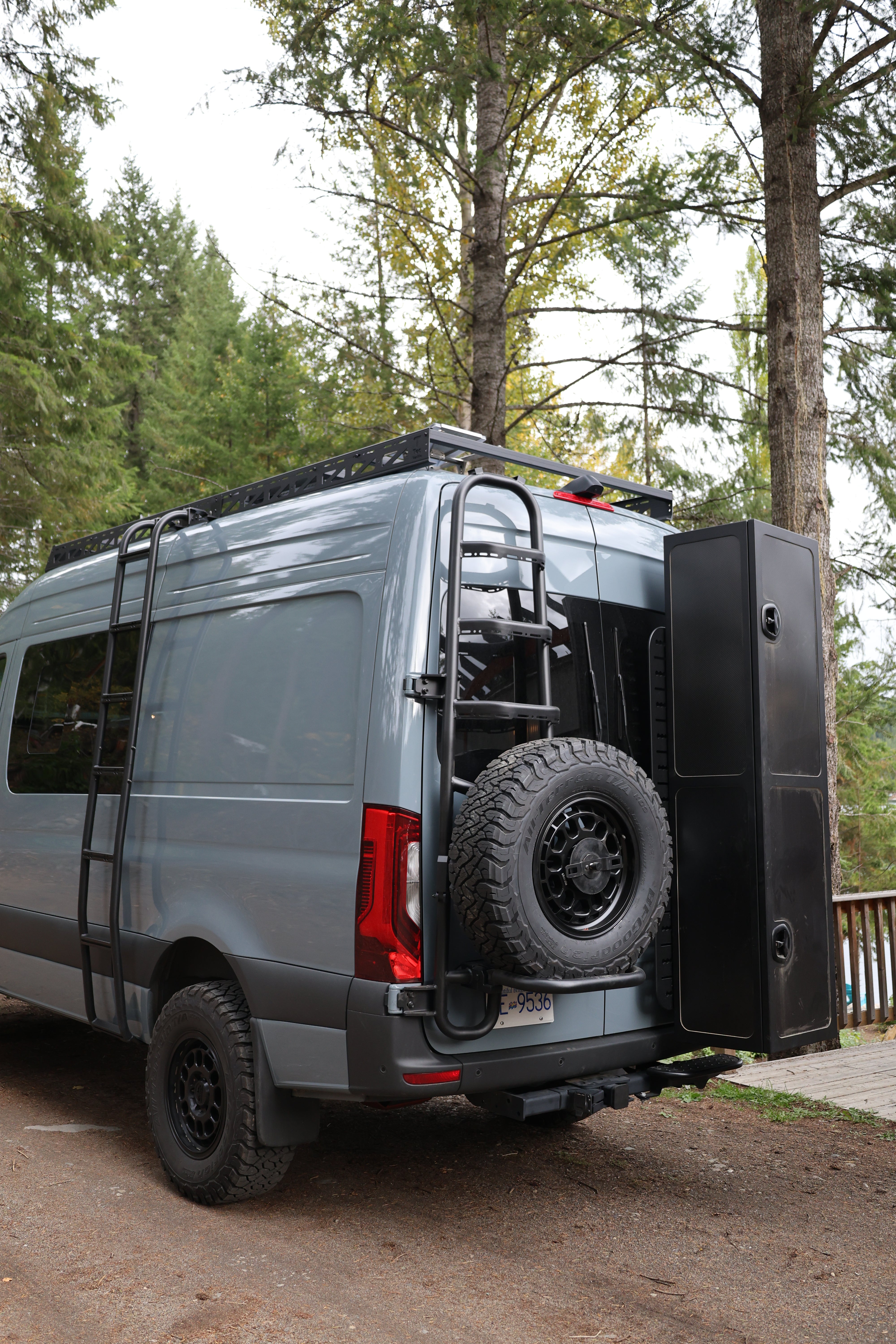 Tec Vanlife Ladder & Tire Carrier (Mercedes Sprinter)